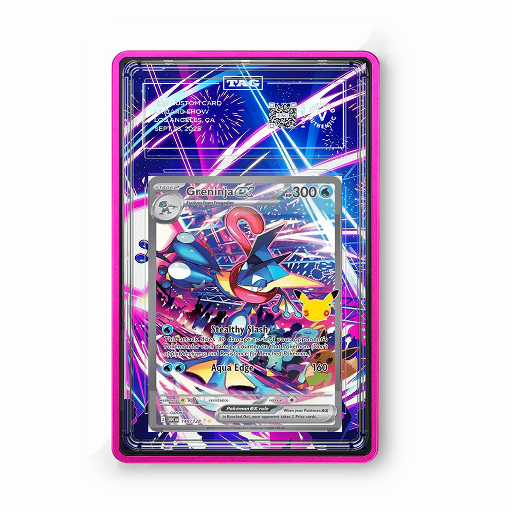 Greninja ex 148/128 30th Anniversary - Gradeguardian Extended Artwork For Psa / Cgc / Bgs / Tag-2
