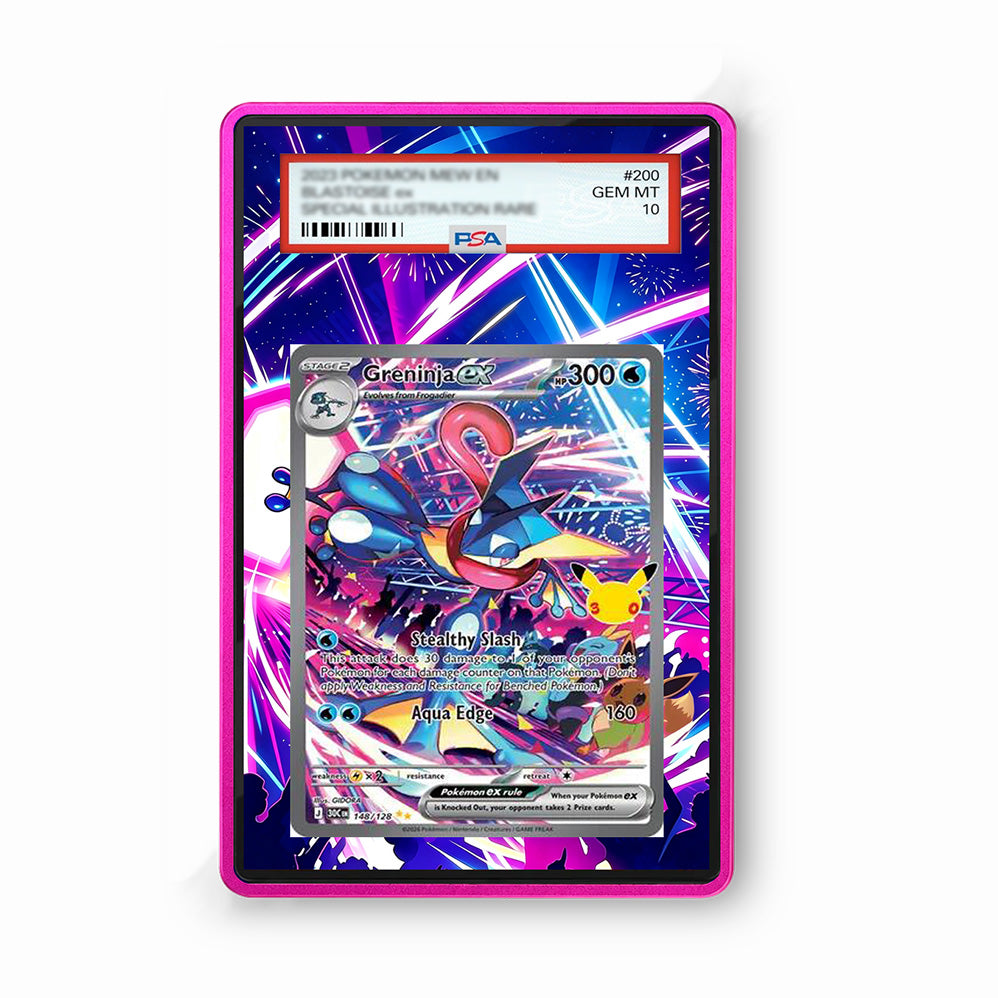 Greninja ex 148/128 30th Anniversary - Gradeguardian Extended Artwork For Psa / Cgc / Bgs / Tag-0