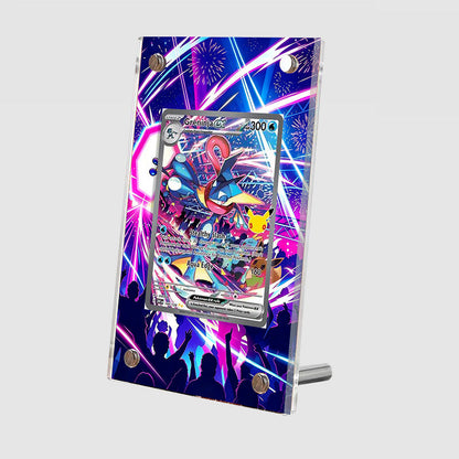 Greninja ex 148/128 30th Anniversary - Pokémon Extended Artwork Protective Card Display Case Psa/cgc/tag/raw-0