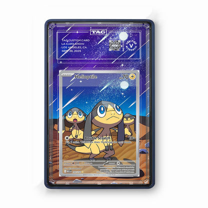 Helioptile 143/128 30th Anniversary - Gradeguardian Extended Artwork For Psa / Cgc / Bgs / Tag-2