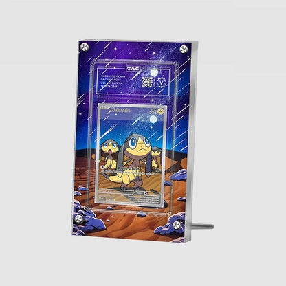 Helioptile 143/128 30th Anniversary - Pokémon Extended Artwork Protective Card Display Case Psa/cgc/tag/raw-3