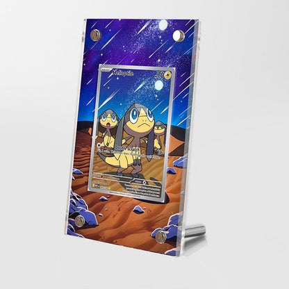 Helioptile 143/128 30th Anniversary - Pokémon Extended Artwork Protective Card Display Case Psa/cgc/tag/raw-0
