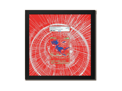 RGB Mew ( RED ) 30th Anniversary - Extended Artwork Metal Frame-1
