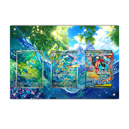 Froakie - Frogadier - Greninja - Pokémon Extended Artwork Protective Card Display Case