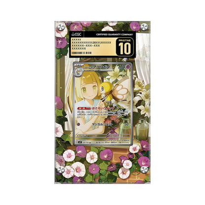 Lillie's Ribombee - Pokémon CGC Extended Artwork Protective Card Display Case