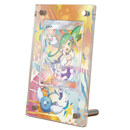 Lisia 164/168 Pokémon Extended Artwork Protective Card Display Case Psa/cgc/raw-0