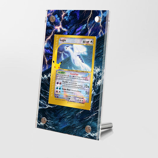 lugia 142/103 30 th anniversary - Pokémon Extended Artwork Protective Card Display Case Psa/cgc/tag/raw-0