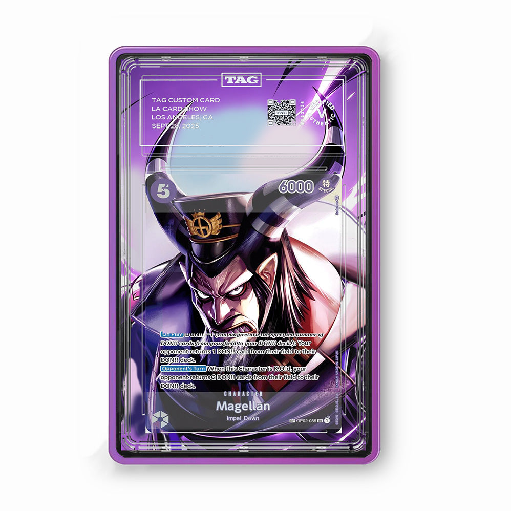 Magellan (SP) OP02-085 - Gradeguardian Extended Artwork For Psa / Cgc / Bgs / Tag-2