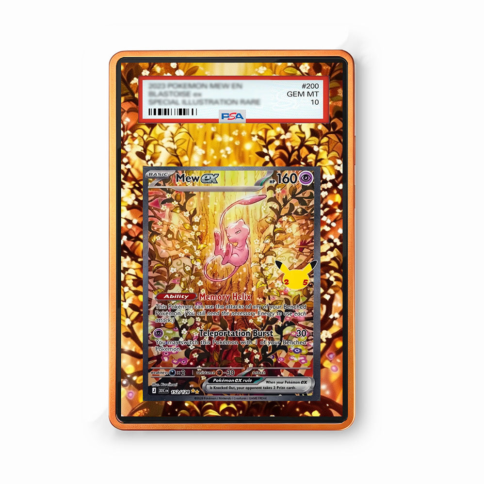 Mew 152/128 30th Anniversary - Gradeguardian Extended Artwork For Psa / Cgc / Bgs / Tag-0