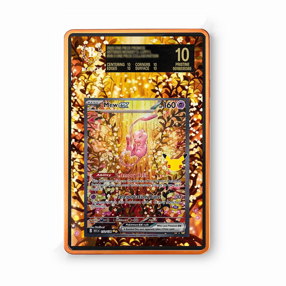 Mew 152/128 30th Anniversary - Gradeguardian Extended Artwork For Psa / Cgc / Bgs / Tag-3