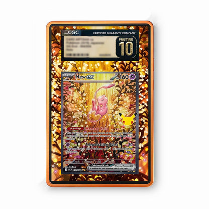 Mew 152/128 30th Anniversary - Gradeguardian Extended Artwork For Psa / Cgc / Bgs / Tag-4