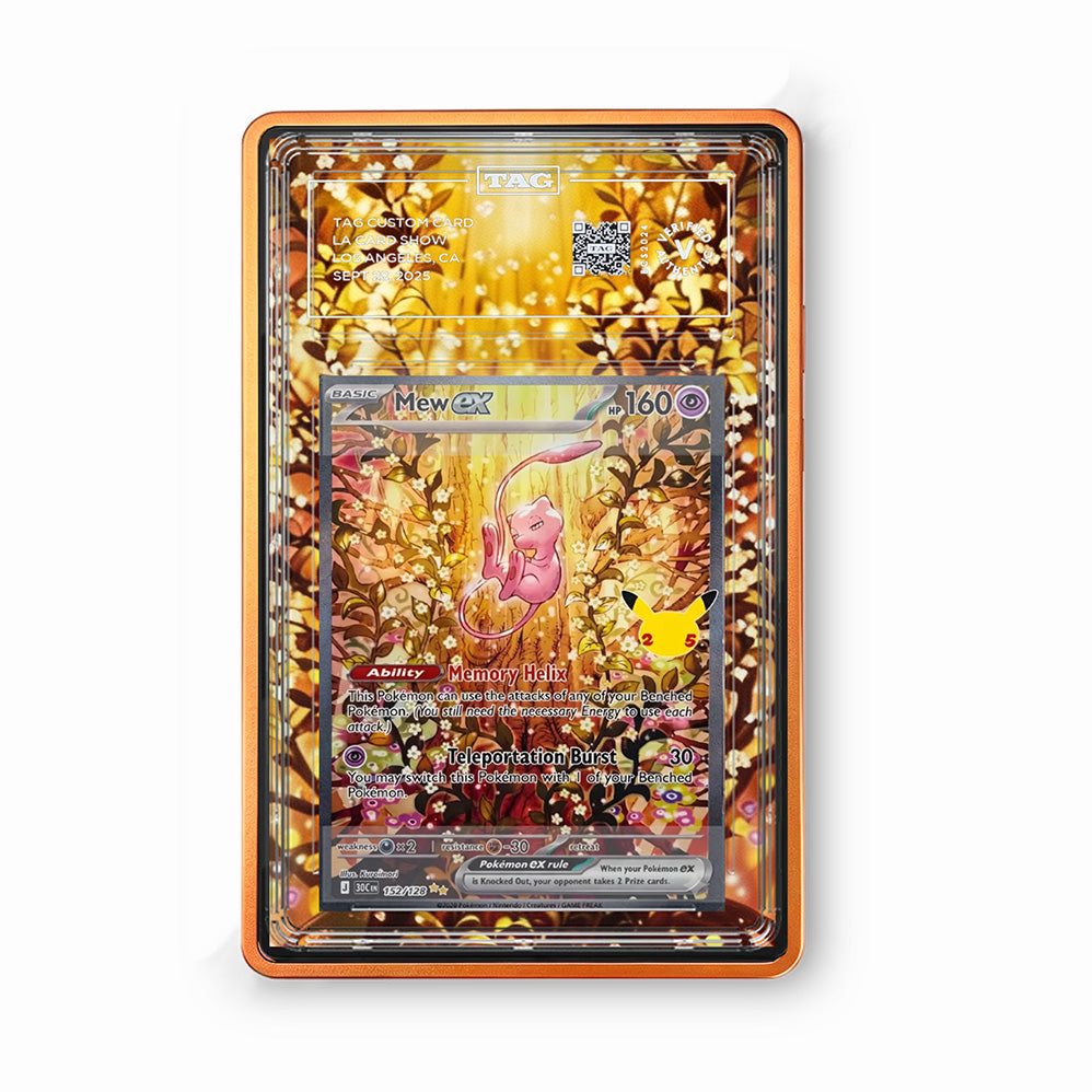 Mew 152/128 30th Anniversary - Gradeguardian Extended Artwork For Psa / Cgc / Bgs / Tag-2