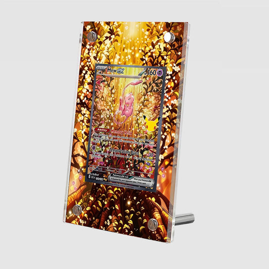 Mew 152/128 30th Anniversary  - Pokémon Extended Artwork Protective Card Display Case Psa/cgc/tag/raw-0