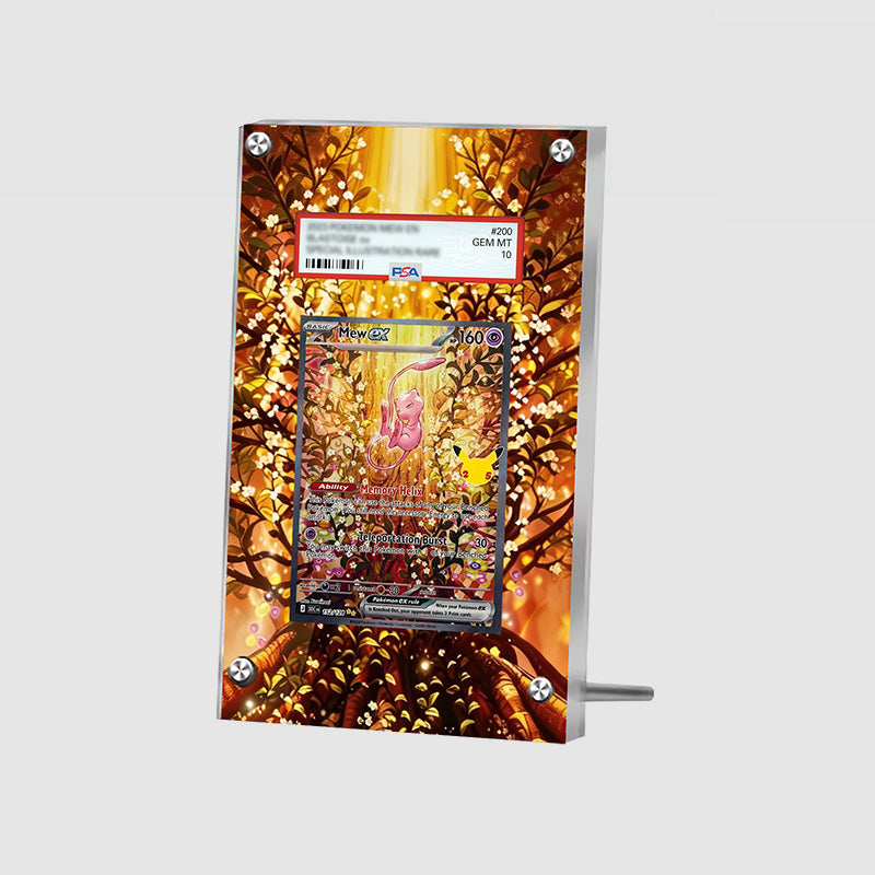 Mew 152/128 30th Anniversary  - Pokémon Extended Artwork Protective Card Display Case Psa/cgc/tag/raw-2
