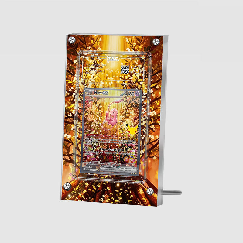 Mew 152/128 30th Anniversary  - Pokémon Extended Artwork Protective Card Display Case Psa/cgc/tag/raw-4