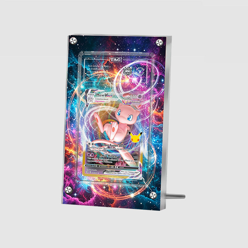 Mew Vmax 114/264 30th Anniversary - Pokémon Extended Artwork Protective Card Display Case Psa/cgc/tag/raw-2