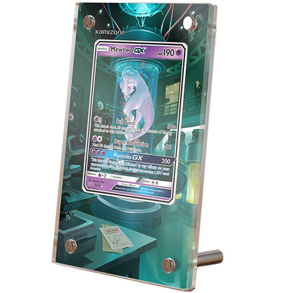 Mewtwo GX 78/73 Pokémon Extended Artwork Protective Card Display Case-0