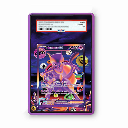 Mewtwo 157/128 30th Anniversary - Gradeguardian Extended Artwork For Psa / Cgc / Bgs / Tag-0