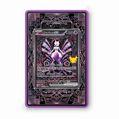 Mewtwo ex 151/128 - Gradeguardian Extended Artwork For Psa / Cgc / Bgs / Tag-1