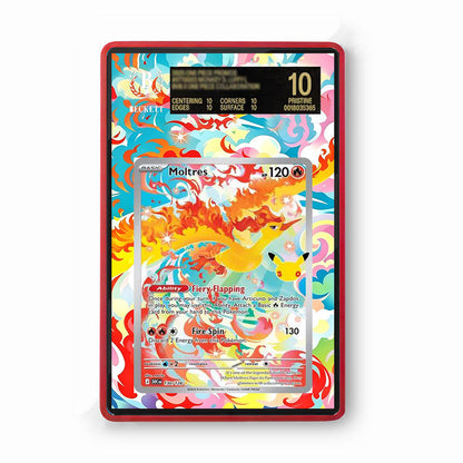 Moltres 130/128 - Gradeguardian Extended Artwork For Psa / Cgc / Bgs / Tag-3