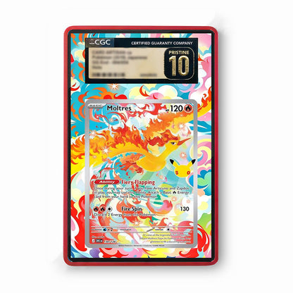 Moltres 130/128 - Gradeguardian Extended Artwork For Psa / Cgc / Bgs / Tag-4