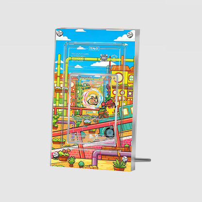 Morpeko 135/128 30th Anniversary - Pokémon Extended Artwork Protective Card Display Case Psa/cgc/tag/raw-3
