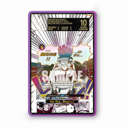 My Era...Begins!! OP09-096 - Gradeguardian Extended Artwork For Psa / Cgc / Bgs / Tag-4