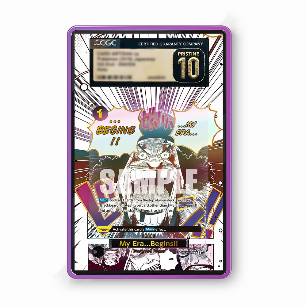 My Era...Begins!! OP09-096 - Gradeguardian Extended Artwork For Psa / Cgc / Bgs / Tag-3