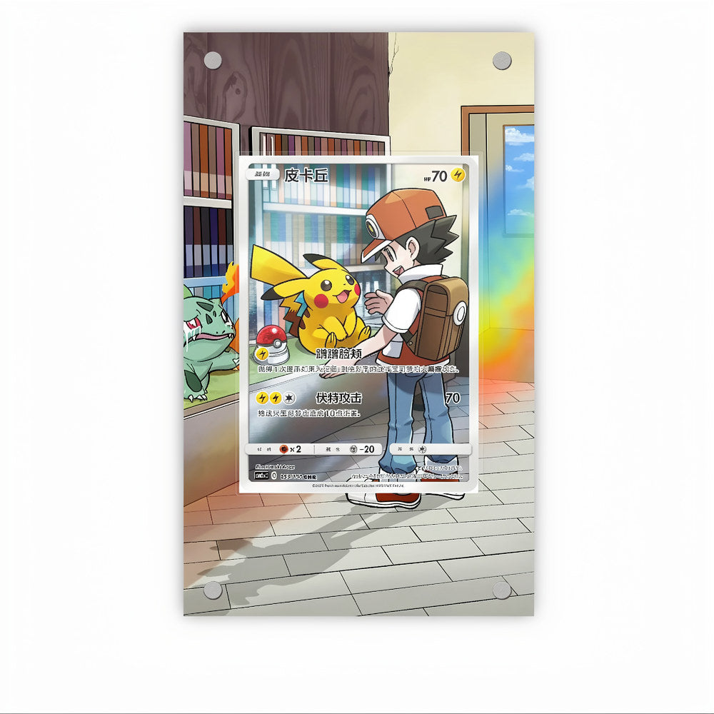 Pikachu - Cosmic Eclipse #241 - Pokémon Extended Artwork Protective Card Display Case Psa/cgc/tag/raw-0