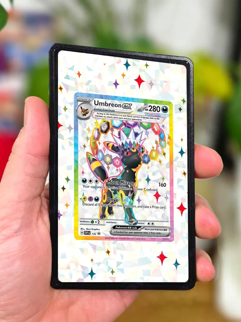 Espeon EX 175 & Umbreon EX 176 - Gradeguardian Extended Artwork For Psa / Cgc / Bgs / Tag
