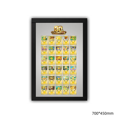 30th Anniversary Pikachu 30 - Extended Artwork Metal Frame-0