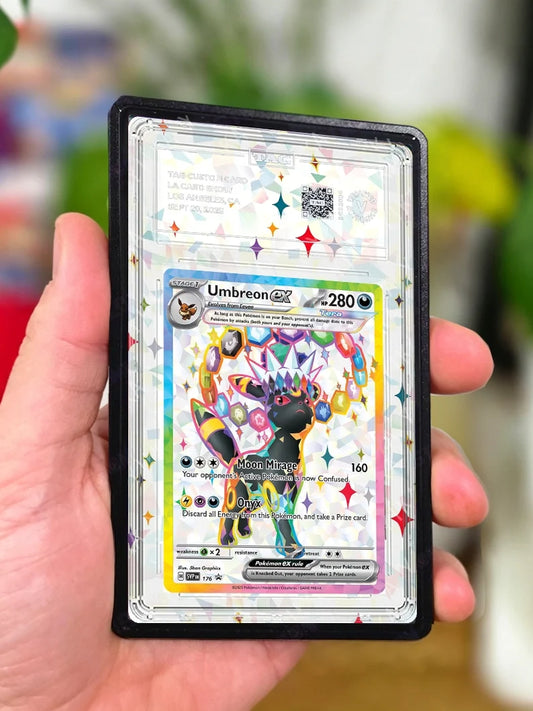 Espeon EX 175 & Umbreon EX 176 - Gradeguardian Extended Artwork For Psa / Cgc / Bgs / Tag