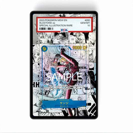 Sanji Manga PRB-02 - Gradeguardian Extended Artwork For Psa / Cgc / Bgs / Tag-0