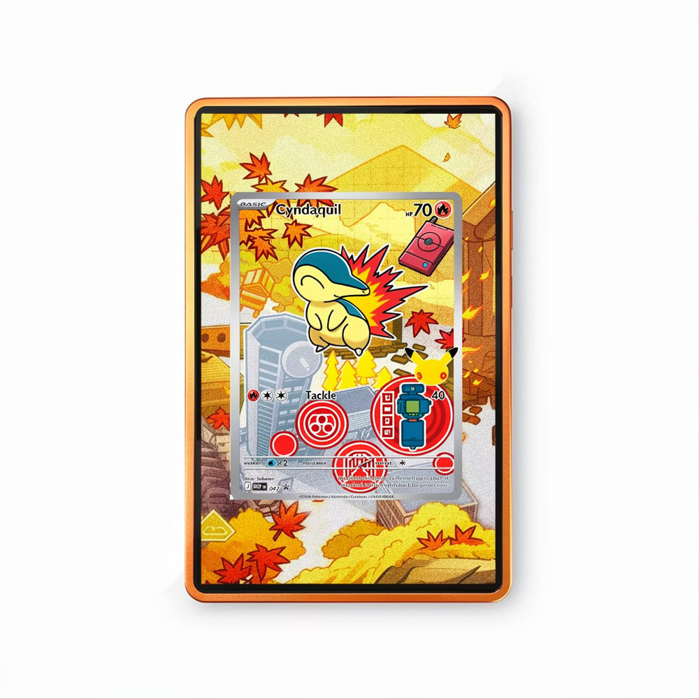 Cyndaquil - 047- Gradeguardian Extended Artwork For Psa / Cgc / Bgs / Tag