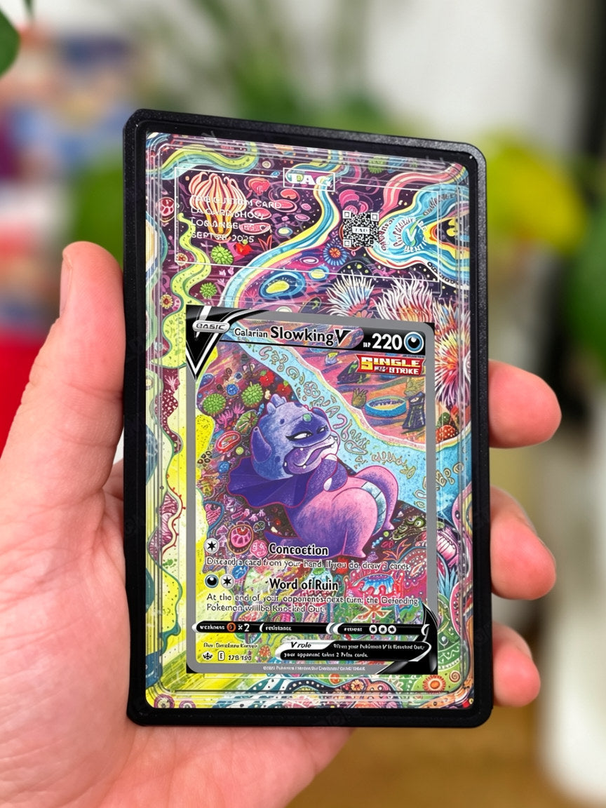 Galarian Slowking V 179/198 - Gradeguardian Extended Artwork For Psa / Cgc / Bgs / Tag