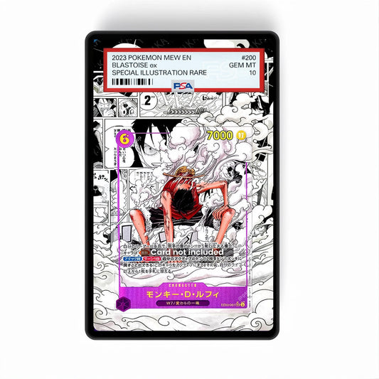 Luffy EB02 Gear 2 Manga - Gradeguardian Extended Artwork For Psa / Cgc / Bgs / Tag-0