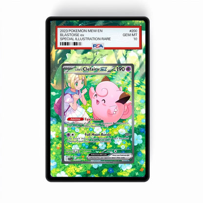 Lillie's Clefairy EX 184/159 - Gradeguardian Extended Artwork For Psa / Cgc / Bgs / Tag