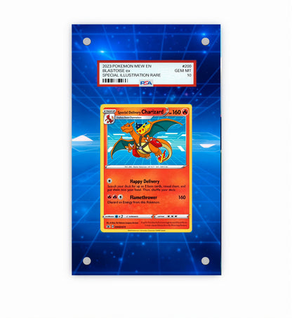 special delivery charizard - Pokémon Extended Artwork Protective Card Display Case Psa/cgc/tag/raw-1
