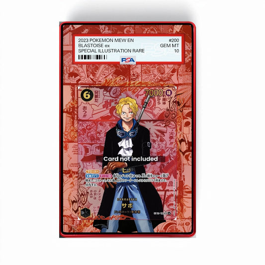 Sabo OP13-120 Red Manga - Gradeguardian Extended Artwork For Psa / Cgc / Bgs / Tag-0