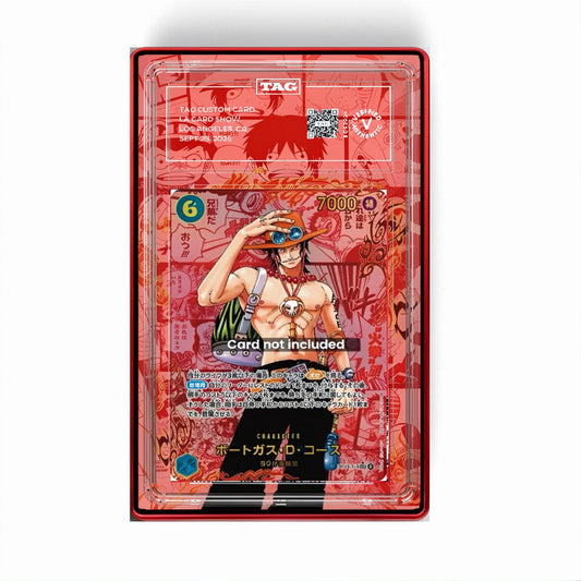 Ace Red Manga OP13 - Gradeguardian Extended Artwork For Psa / Cgc / Bgs / Tag-1