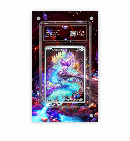 Noibat 169/159 - Pokémon Extended Artwork Protective Card Display Case Psa/cgc/tag/raw-2