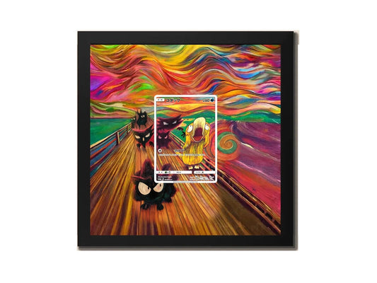 Psyduck 286/SM-P SCREAM Munch - Extended artwork Metal Frame