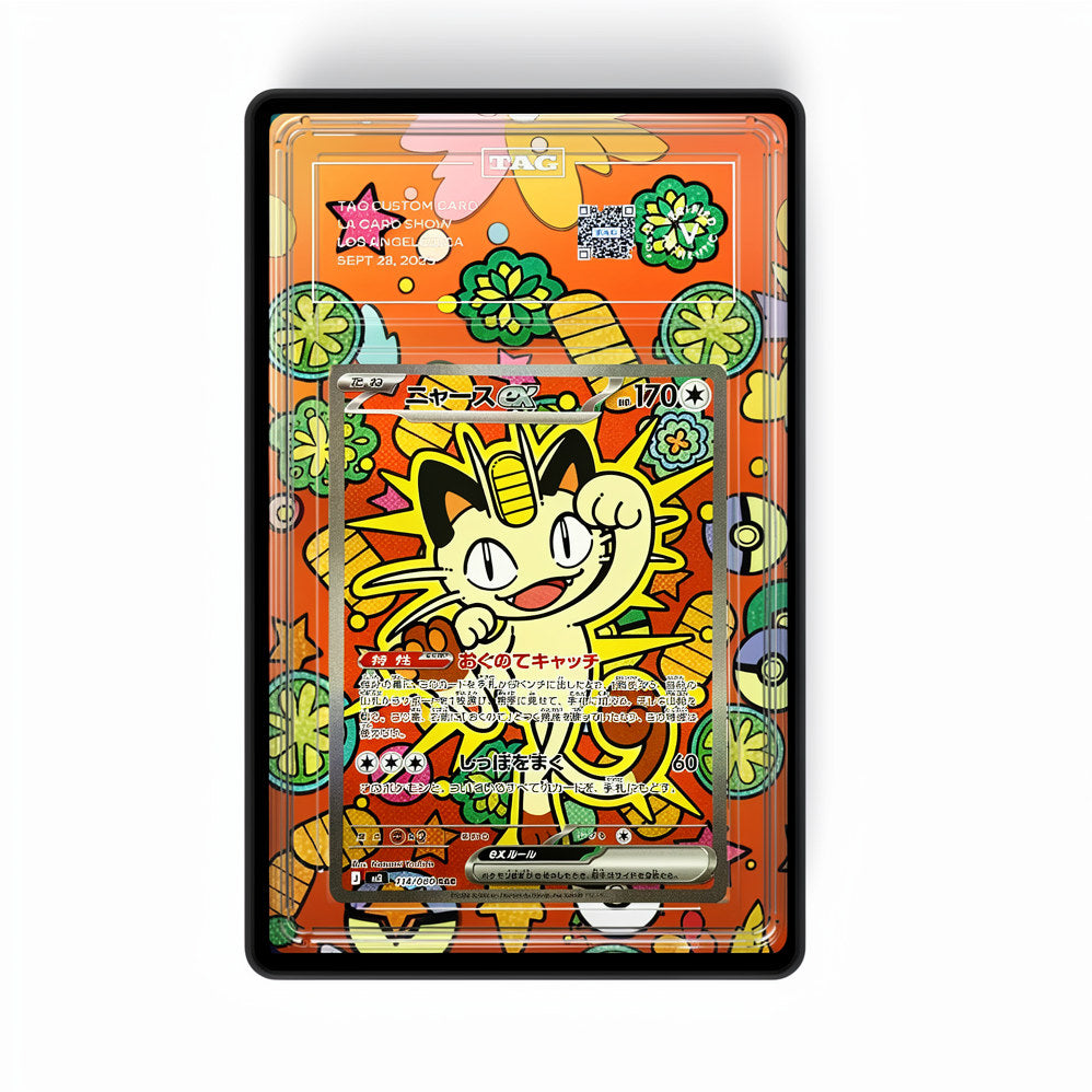 Meowth ex 121 / 88 - Gradeguardian Extended Artwork For Psa / Cgc / Bgs / Tag-1