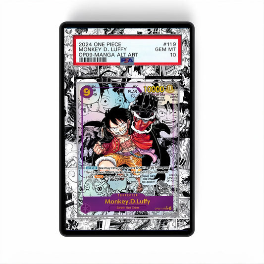 Luffy OP09-119 - Gradeguardian Extended Artwork For Psa / Cgc / Bgs / Tag-0