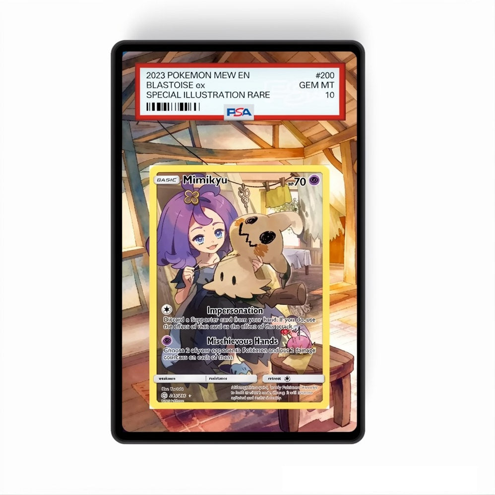 Mimikyu 245/236 - Gradeguardian Extended Artwork For Psa / Cgc / Bgs / Tag