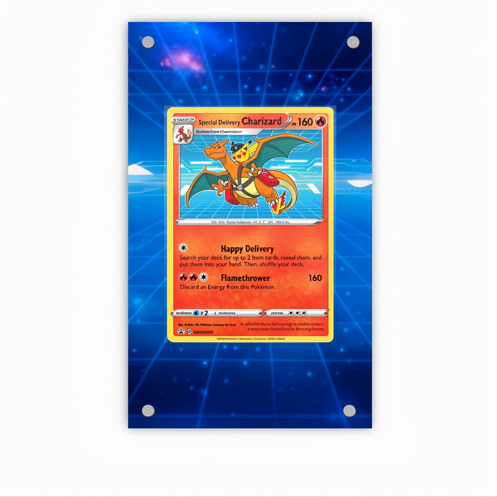 special delivery charizard - Pokémon Extended Artwork Protective Card Display Case Psa/cgc/tag/raw-0