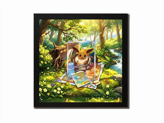 Eevee - 020/019 - Extended Artwork Metal Frame-0