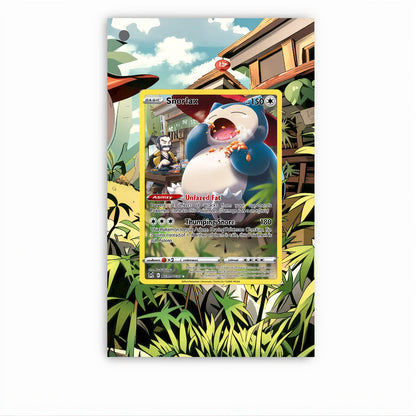 Snorlax TG10/TG30 - Pokémon Extended Artwork Protective Card Display Case Psa/cgc/tag/raw-0