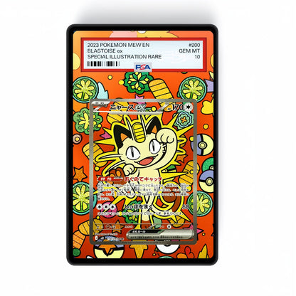 Meowth ex 121 / 88 - Gradeguardian Extended Artwork For Psa / Cgc / Bgs / Tag-0
