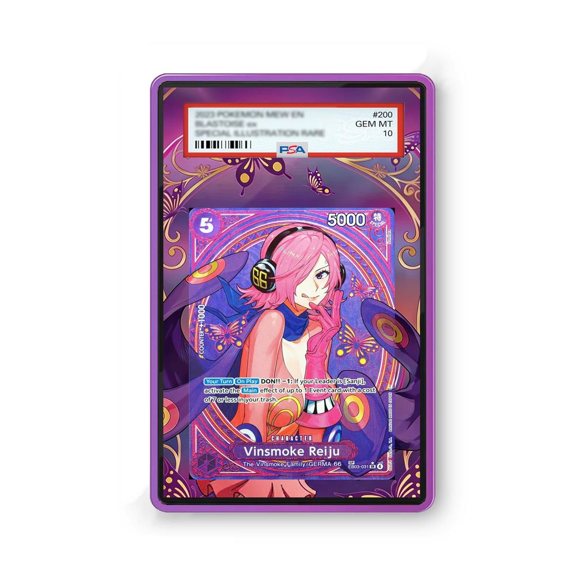Vinsmoke Reiju EB03-031 - Gradeguardian Extended Artwork For Psa / Cgc / Bgs / Tag-0